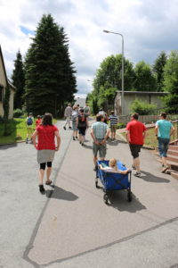 Start an der Kirche