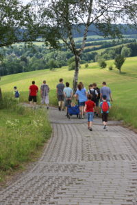 Auf dem Weg nach Tannenberg