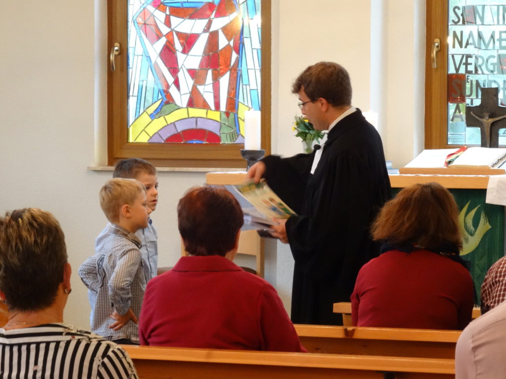 Schulanfänger 2020 Emmaus-Gemeinde Schönfeld