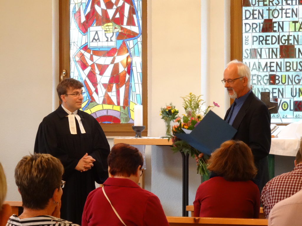 Verabschiedung Pfarrer Holger Weiß